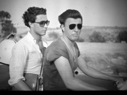 Papi-Mauro Lugli in vespa